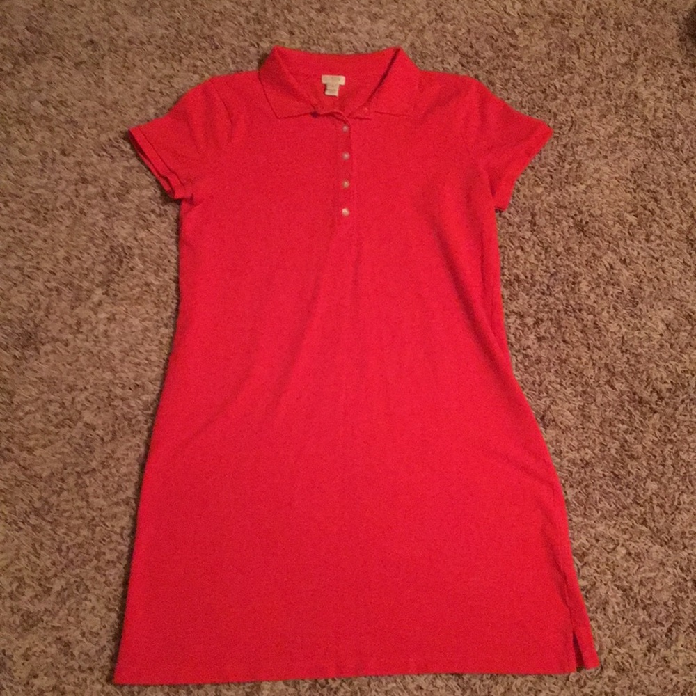 COPY - Jcrew Orange polo dress